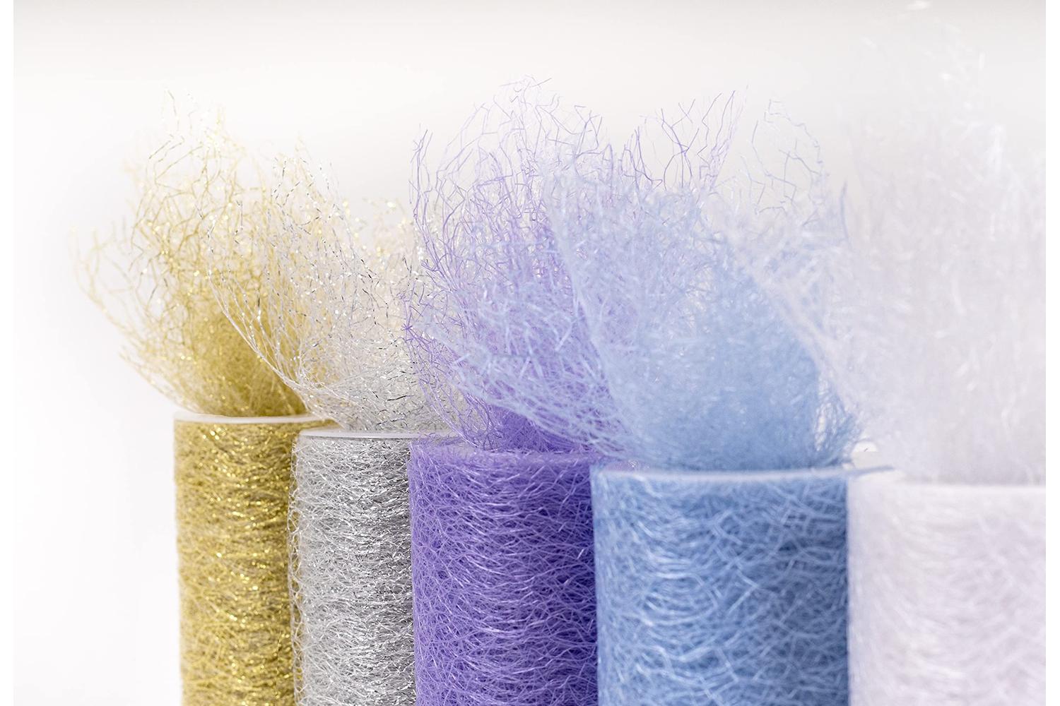 Occasions Gro-r422mt\sl - Trim Mesh Tulle 10m X 15cm Metalli-4