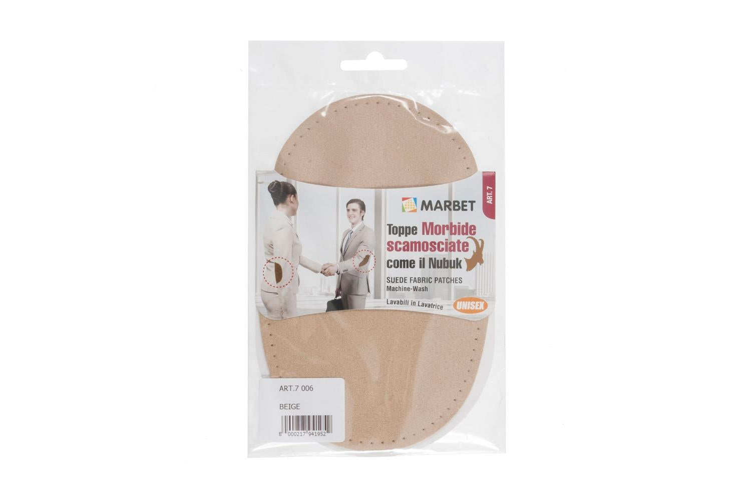 Marbet Gro-mb7.006 - Ip Suede Patch Pk2 - Patches Sew-on Sue