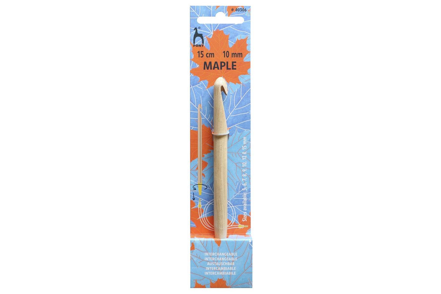 Pony Gro-p40306 - Mple I-chk 15cmx10 - Crochet Hook Intercha