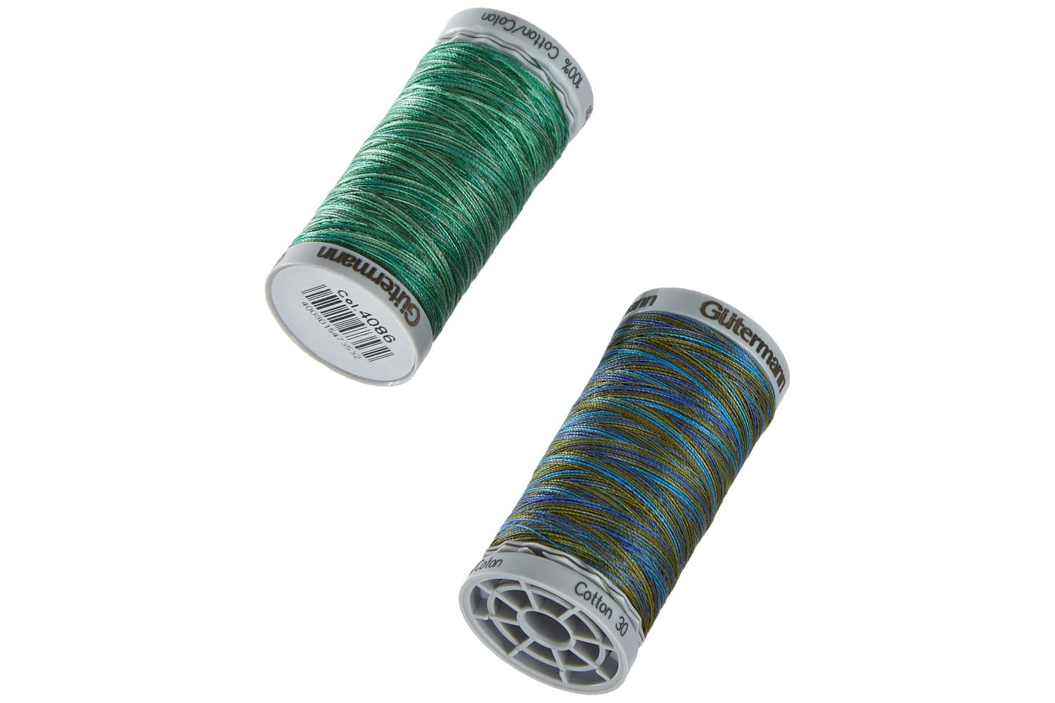 Gutermann Gro-731480\2 - Thread Set Cotton No30 5 X 300m Gre-2