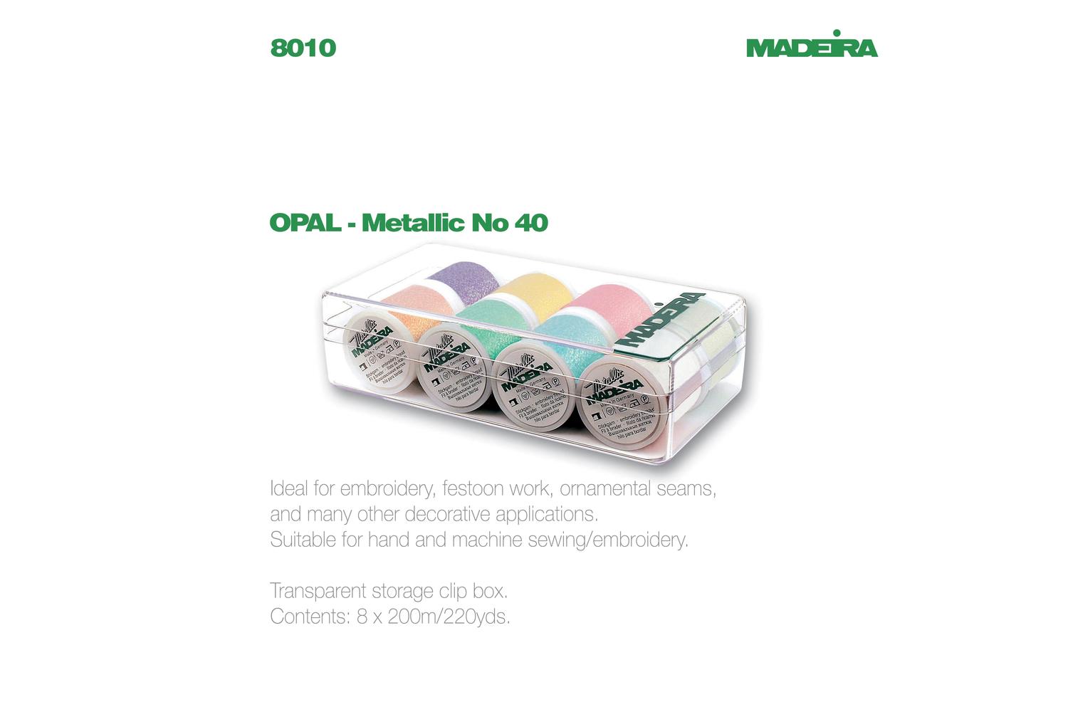 Madeira Gro-8010 - Gbox Supertwist - Gift Box Metallic Opal-2