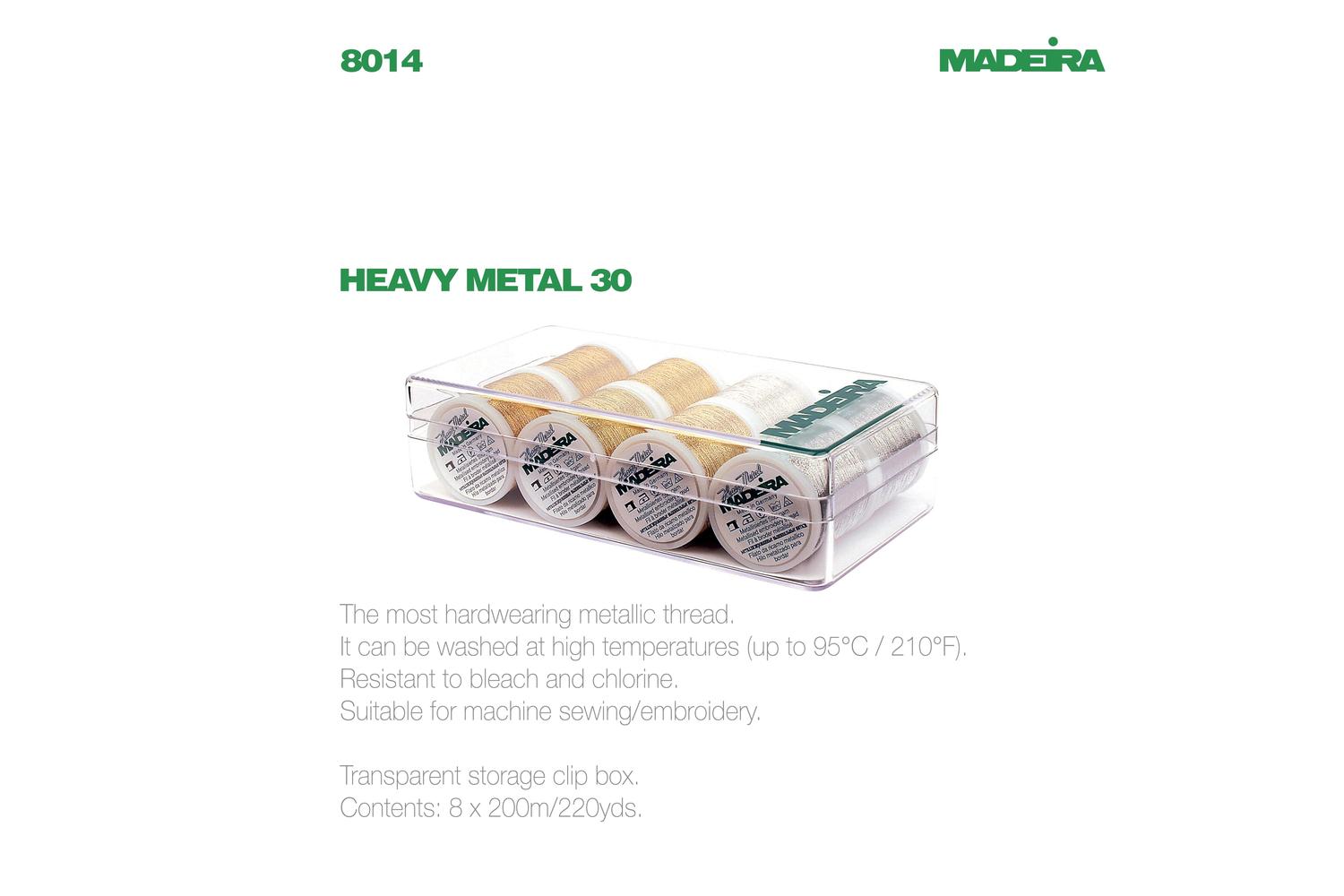 Madeira Gro-8014 - Gbox Heavy Metal - Gift Box Metallic Heav-2