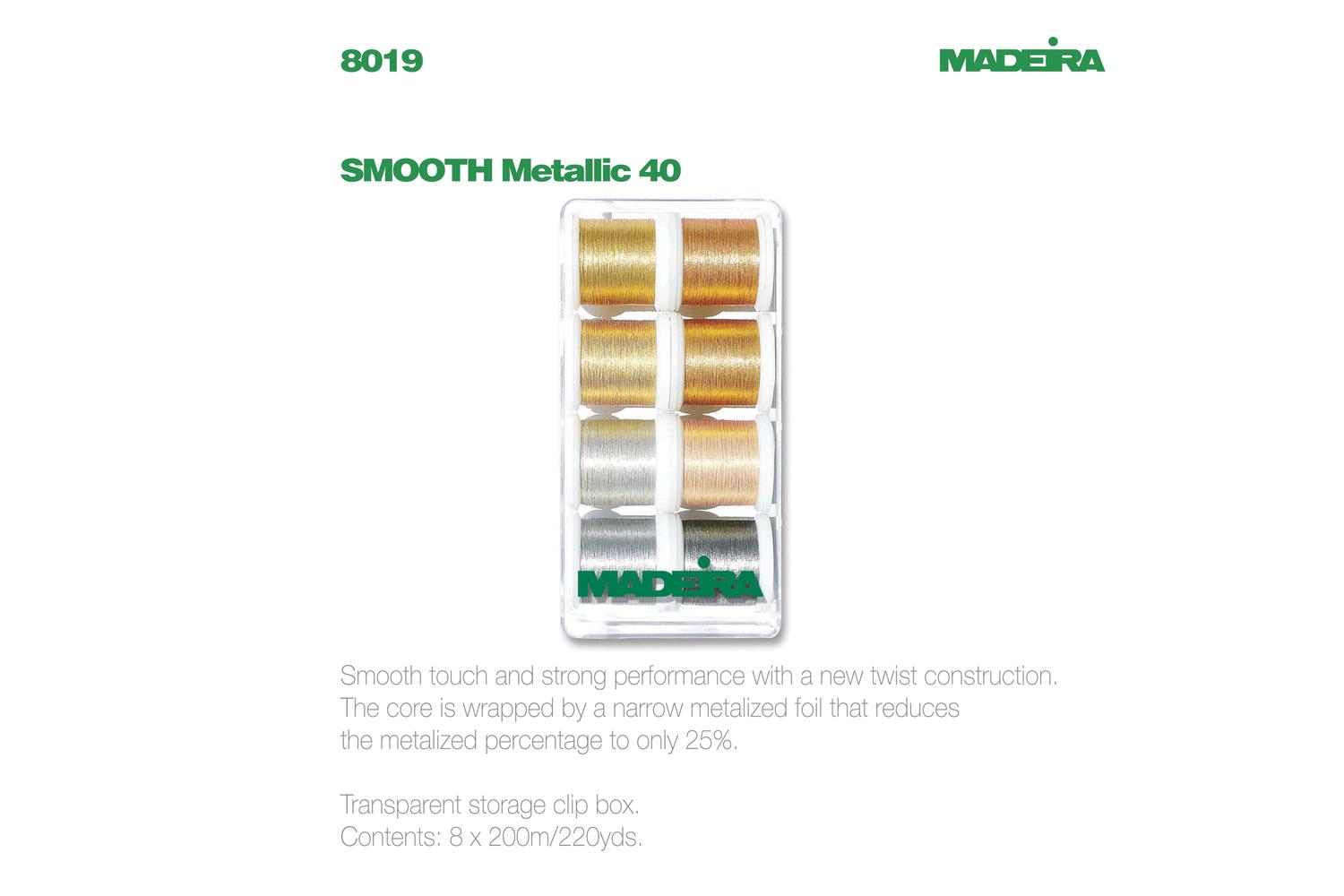 Madeira Gro-8019 - Gbox Smooth Mtlc - Gift Box Metallic Smoo-2