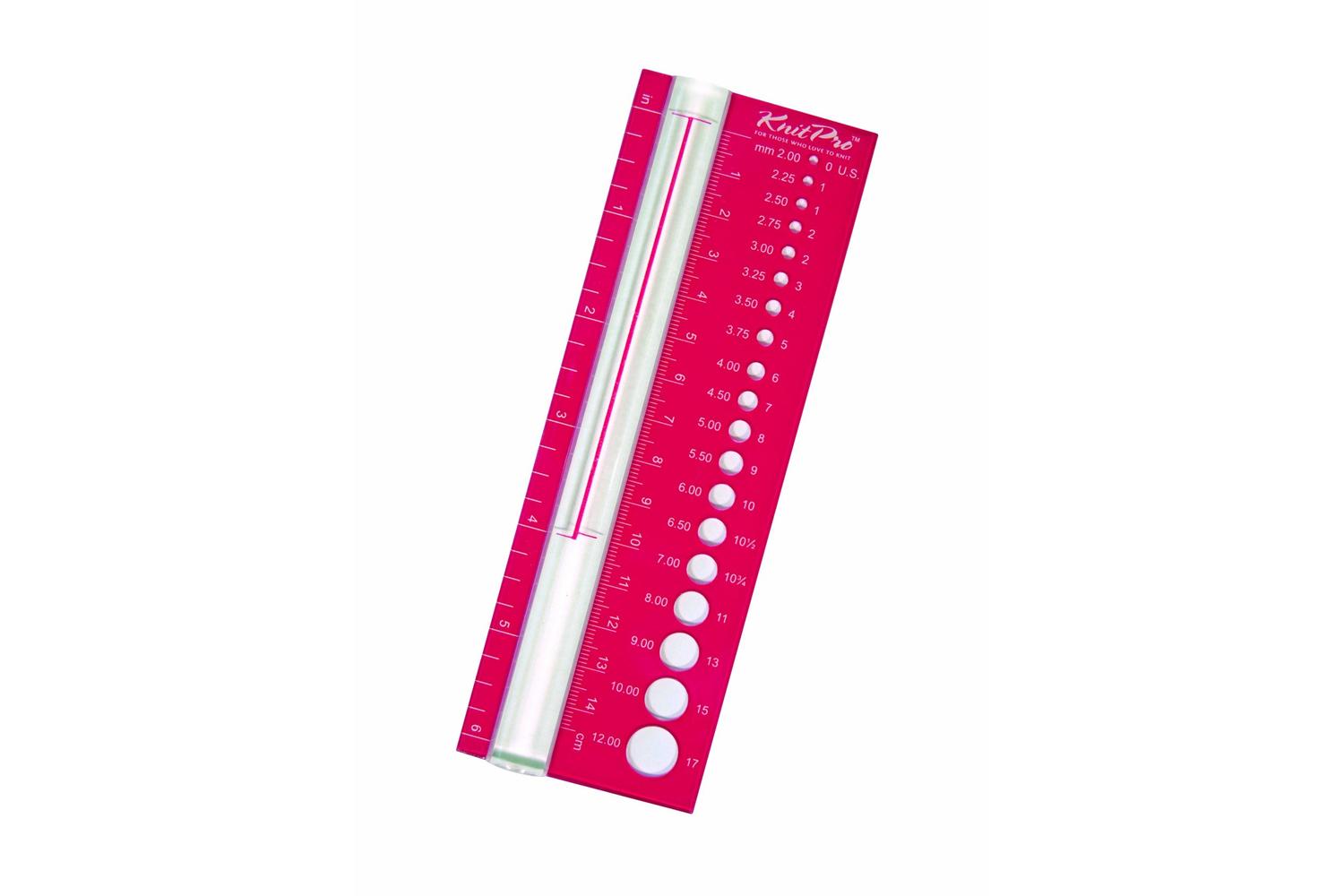 Knitpro Gro-kp10701 - Ndl Sizer Rectangle - Needle Size Gaug