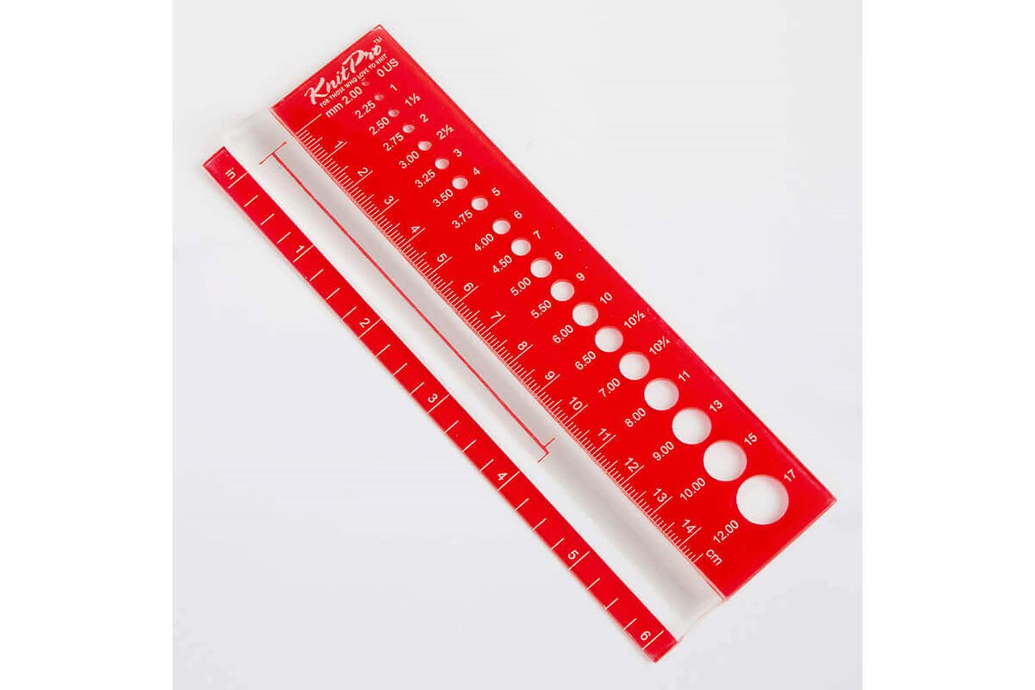 Knitpro Gro-kp10701 - Ndl Sizer Rectangle - Needle Size Gaug-2