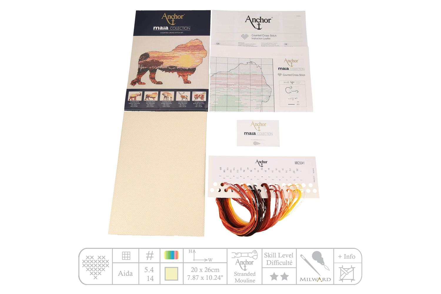 Anchor Gro-5678000\5041 - Counted Cross Stitch Kit Maia Coll-3