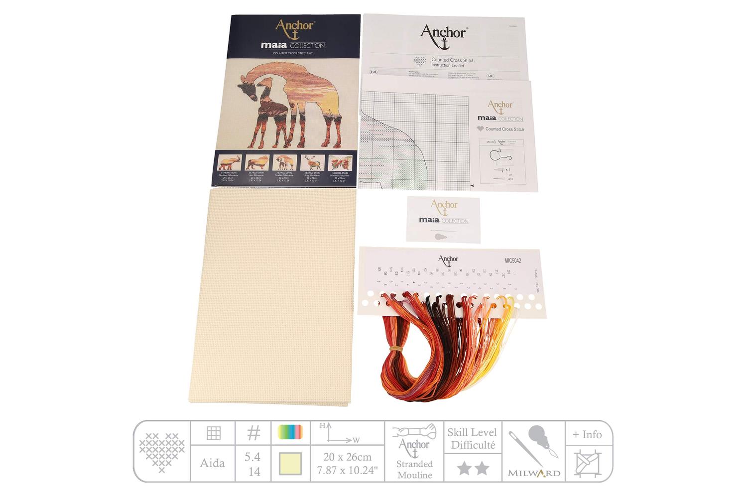 Anchor Gro-5678000\5042 - Counted Cross Stitch Kit Maia Coll-3