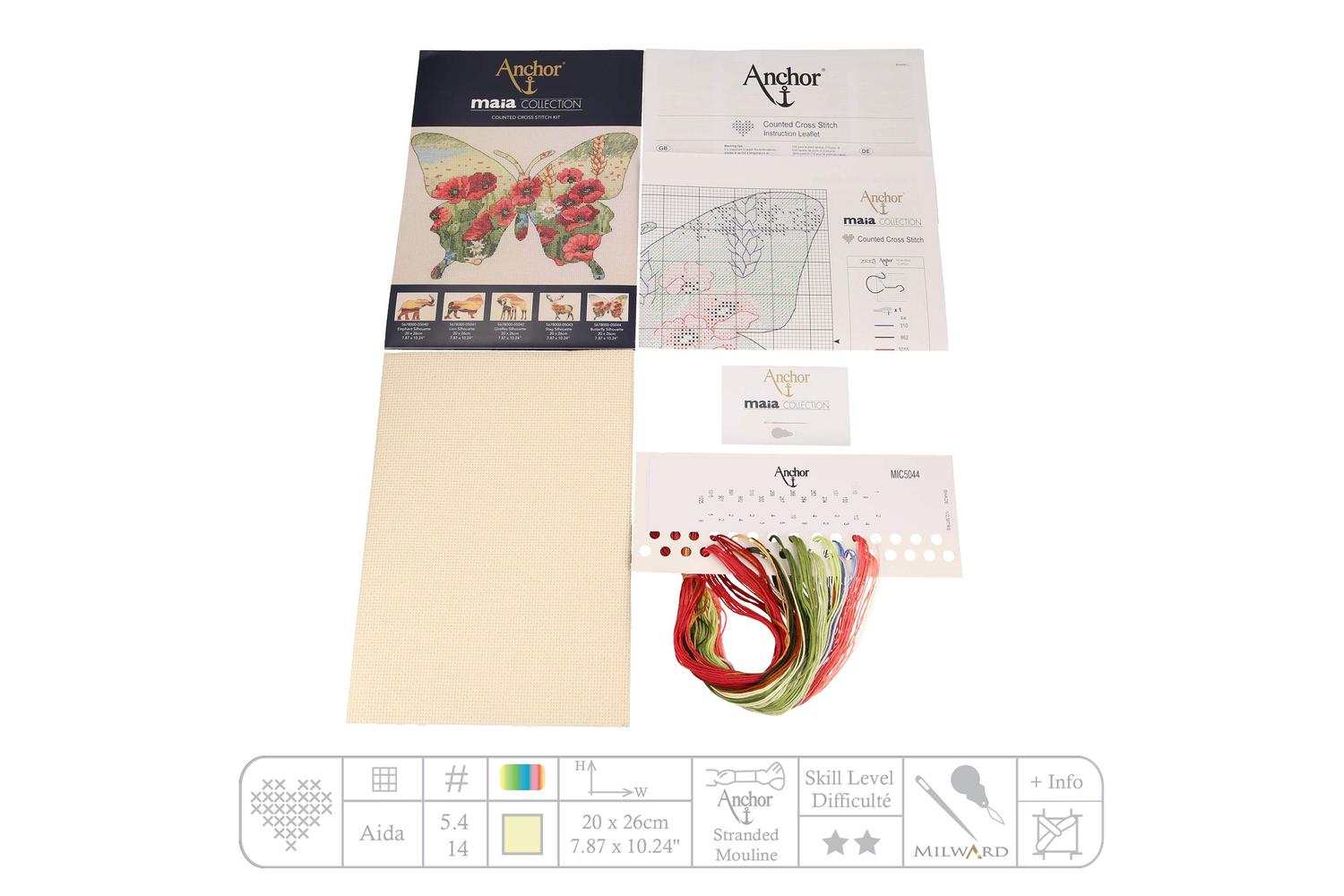 Anchor Gro-5678000\5044 - Counted Cross Stitch Kit Maia Coll-3