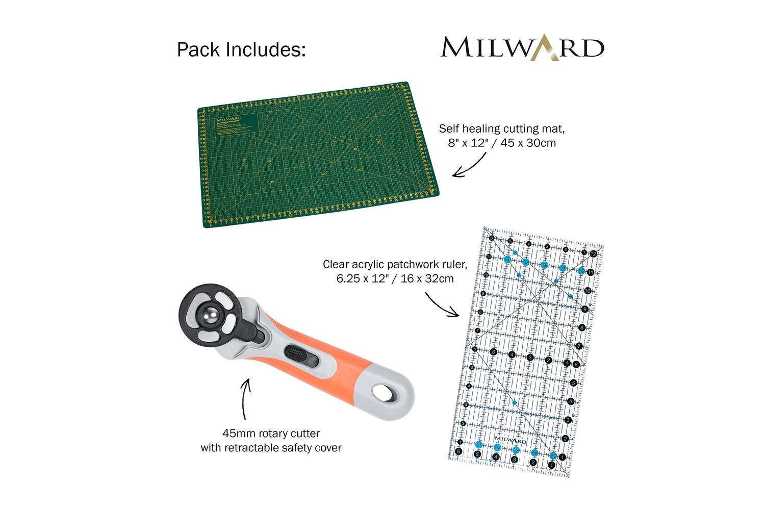 Milward Gro-251146 - Pwork Starter Kit - Patchwork Starter K-2