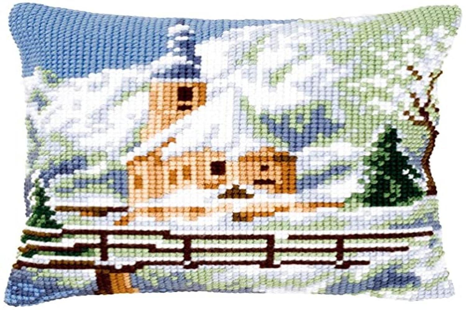 Vervaco Gro-pn-0021806 - Cushion Alpine 2 - Cross Stitch Kit