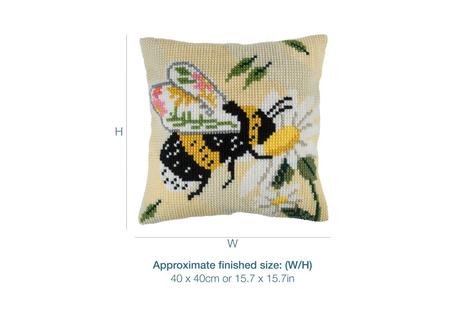 Trimits Gro-gcs58 - Floral Bee - Counted Cross Stitch Kit Cu-3