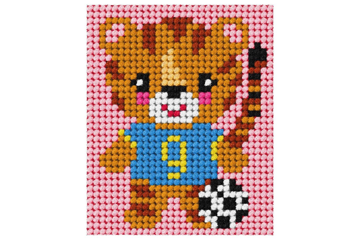Orchidea Gro-orc.9742 - Emb 1st Cat - Needlepoint Kit My Fir
