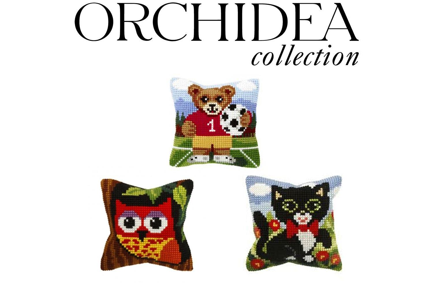 Orchidea Gro-orc.9408 - Cushion Bear - Cross Stitch Kit Cush