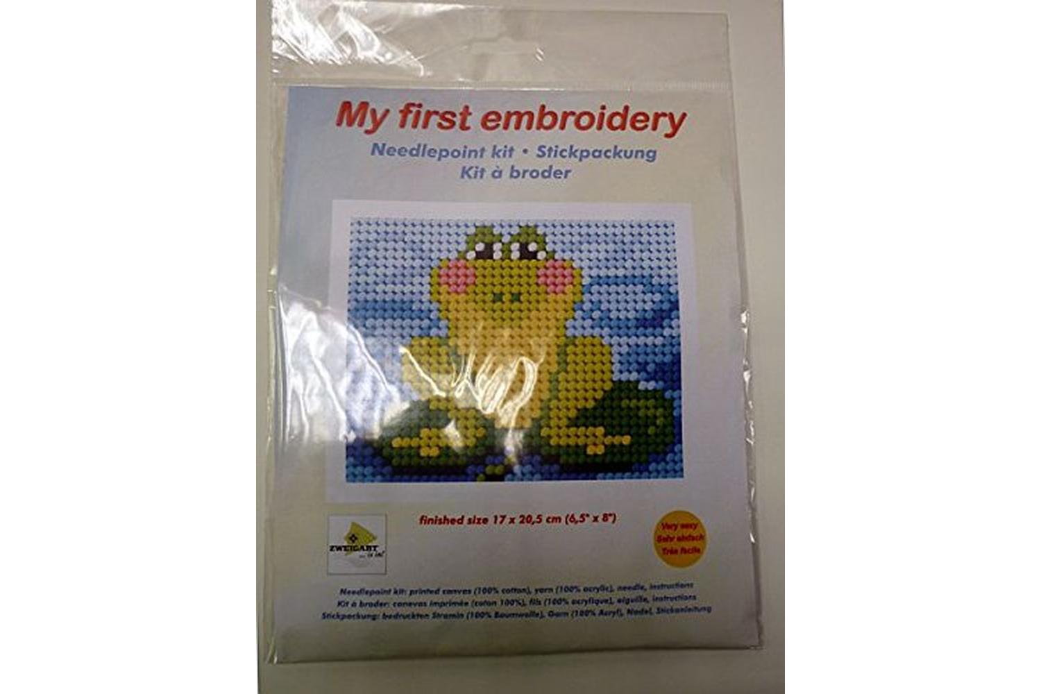 Orchidea Gro-orc.9726 - Emb Kit Frog - Needlepoint Kit My Fi