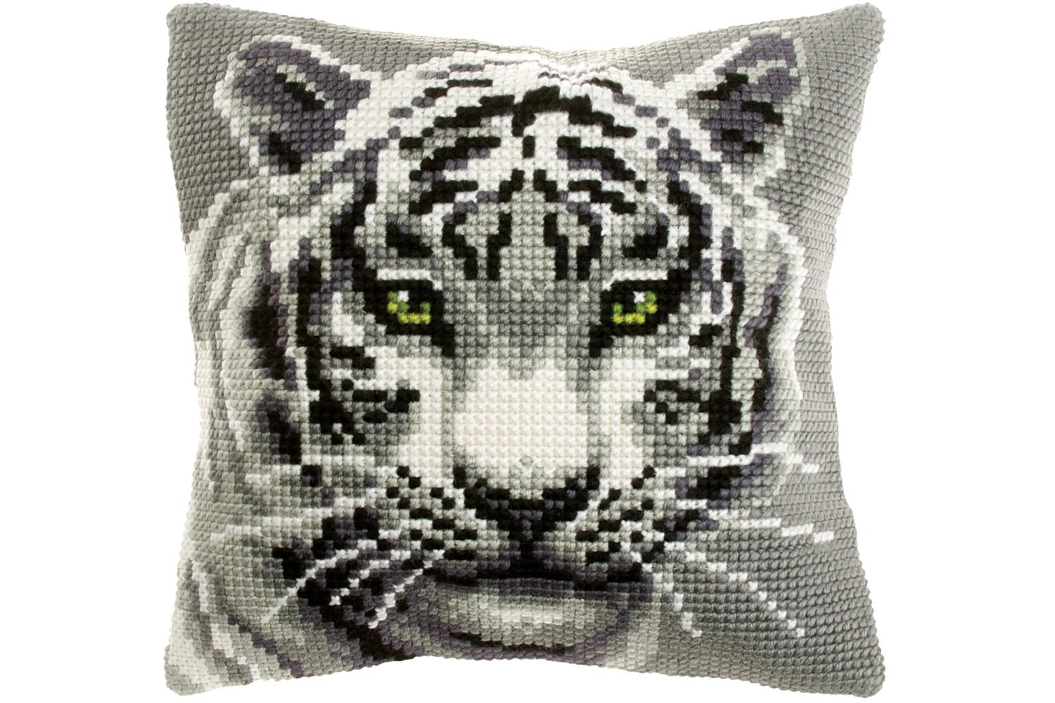 Orchidea Gro-orc.9531 - Cushion White Tiger - Cross Stitch K