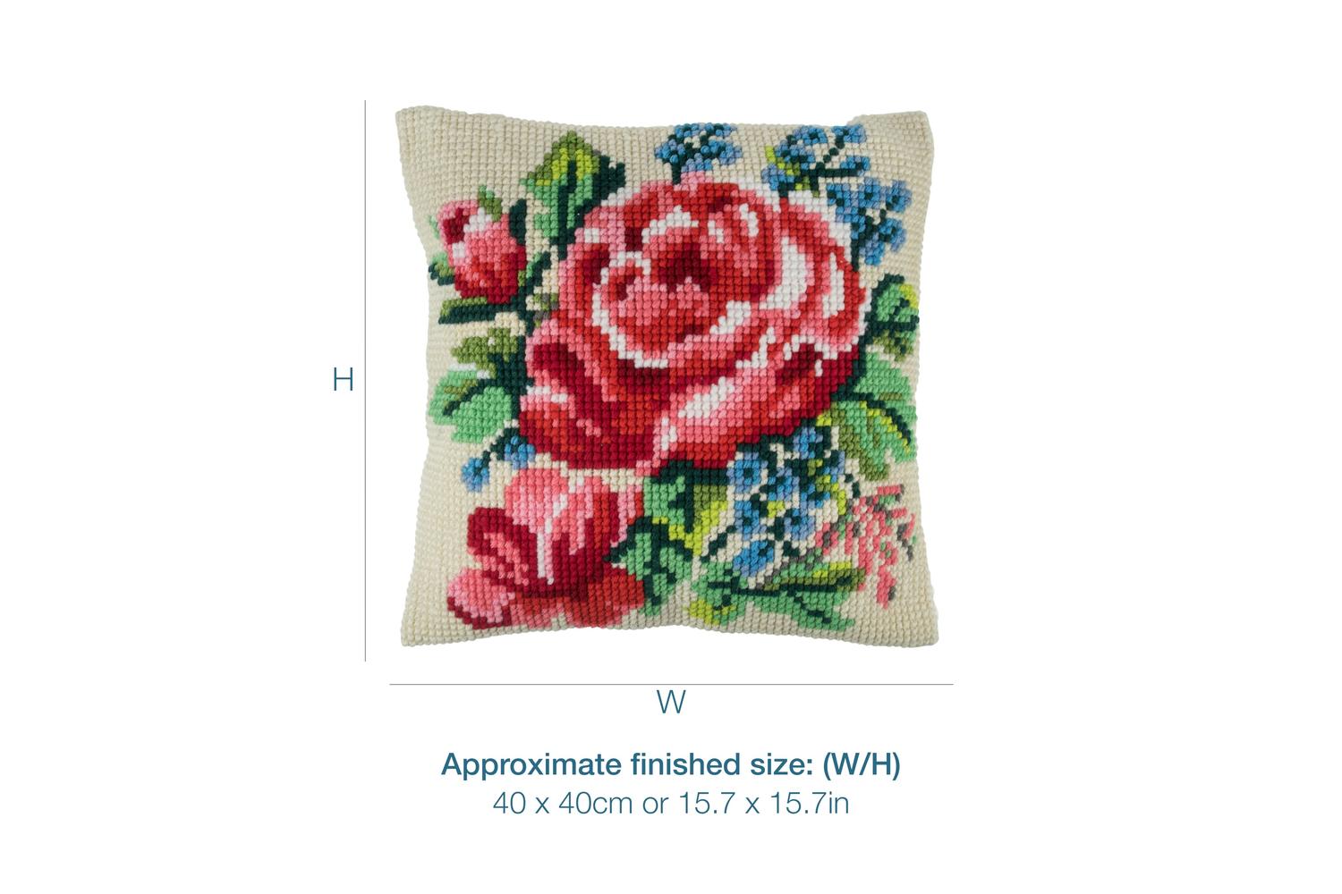 Trimits Gro-gcs56 - Floral Bloom - Counted Cross Stitch Kit-3