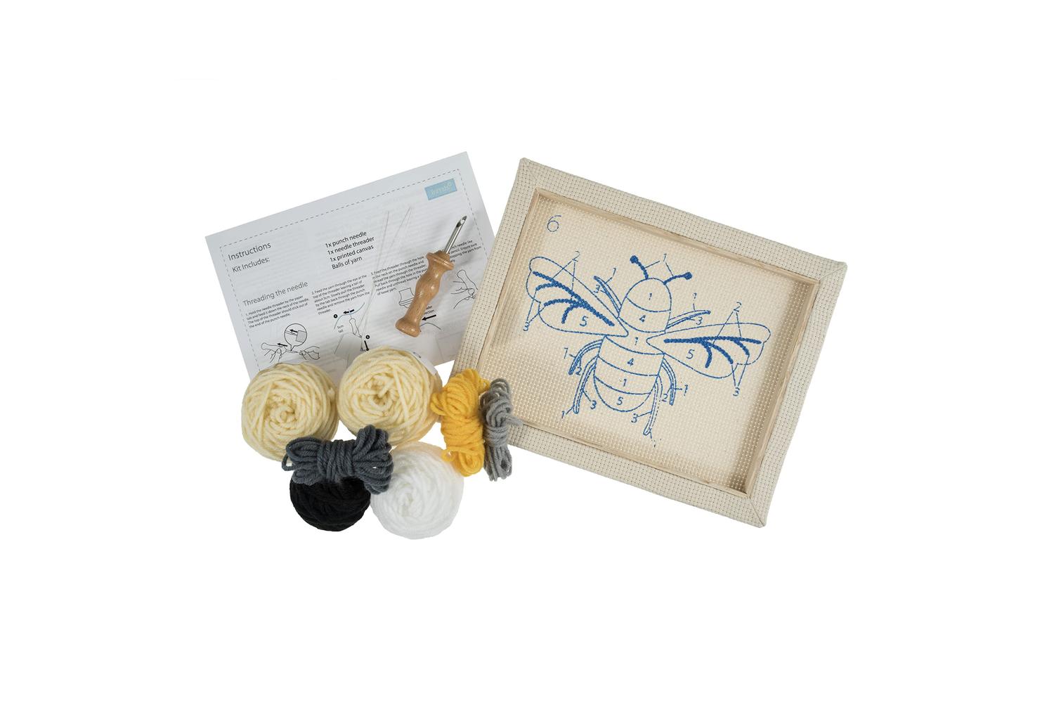 Trimits Gro-gck114 - Pneedle Bee - Punch Needle Kit Bee - Tr-2