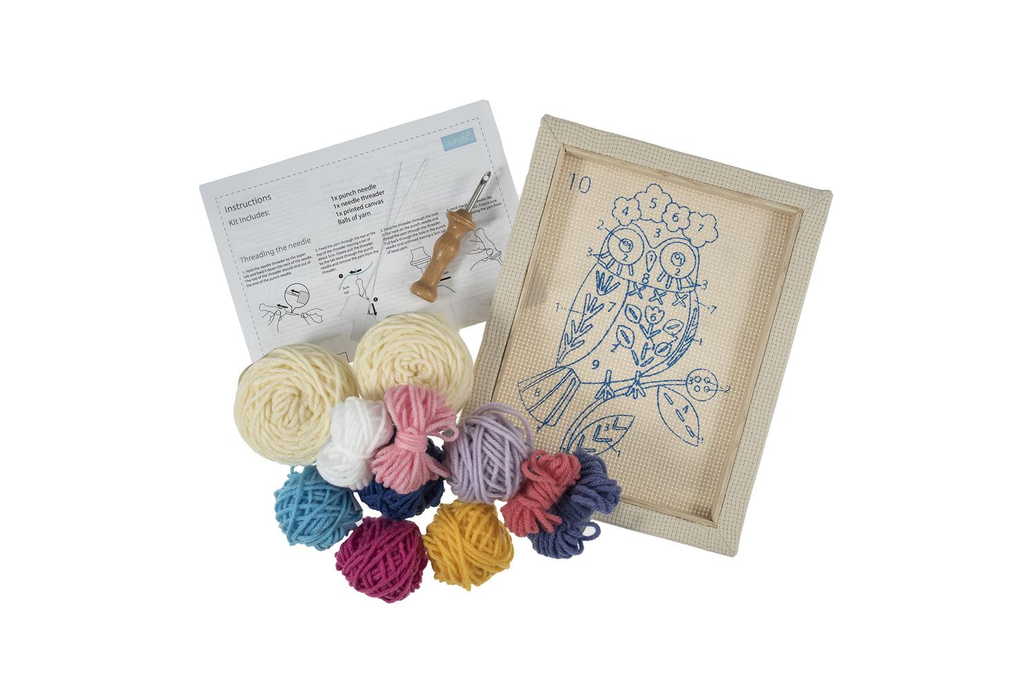 Trimits Gro-gck116 - Pneedle Owl - Punch Needle Kit Owl - Tr-2
