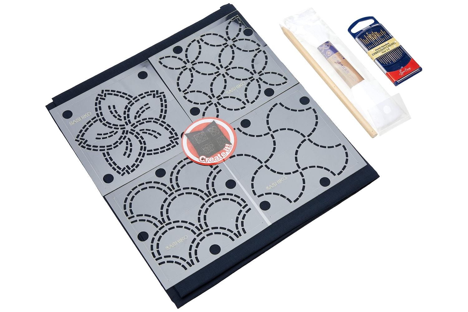 Sew Easy Gro-ers.001 - Se Sashiko Skit - Sashiko Starter Kit-3
