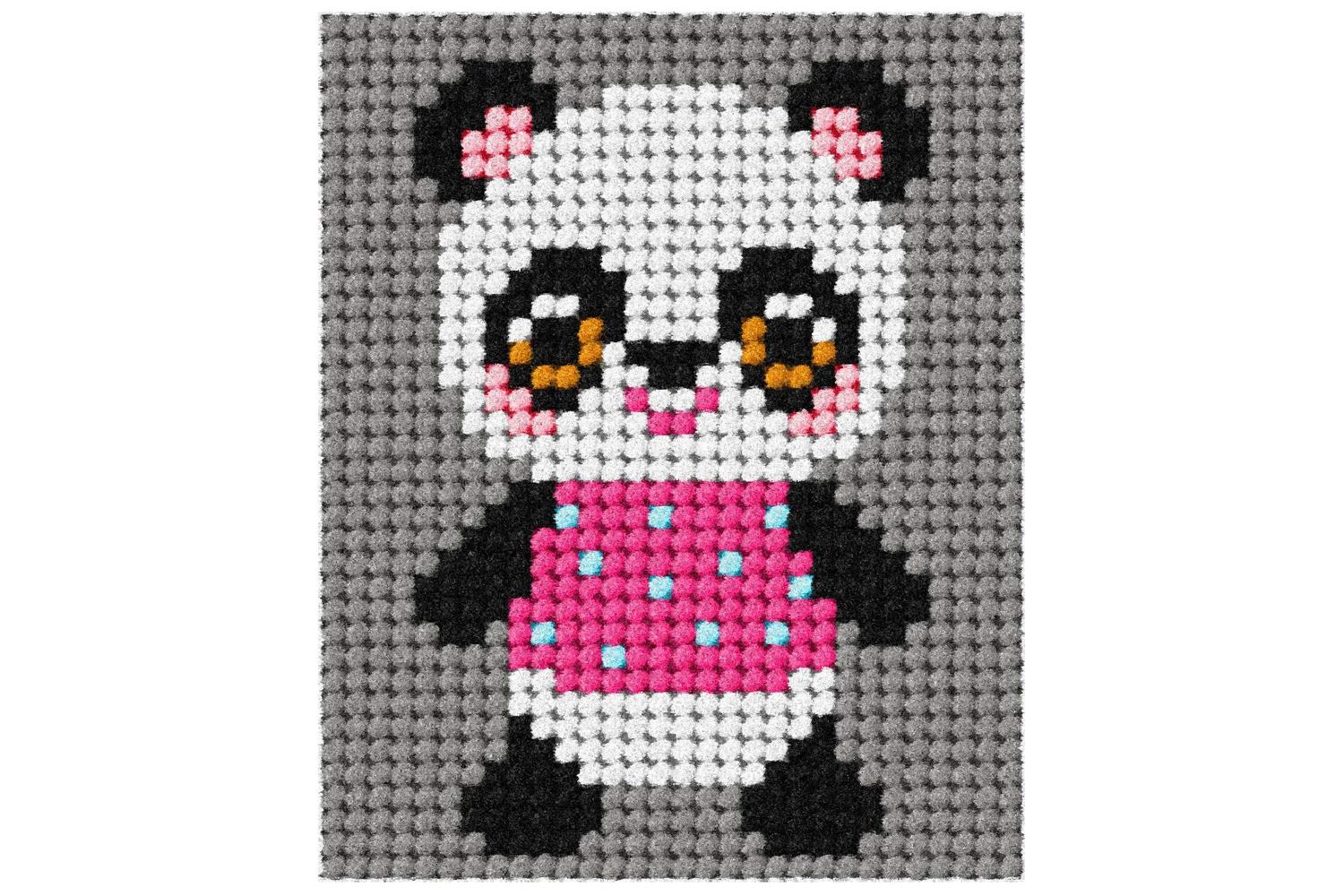 Orchidea Gro-orc.9743 - Emb 1st Panda - Needlepoint Kit My F