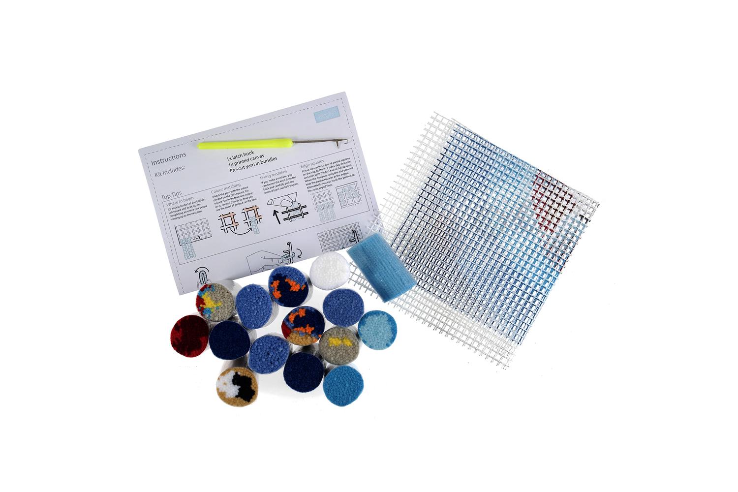 Trimits Gro-gck095 - Lhook Rocket - Latch Hook Kit Rocket --2