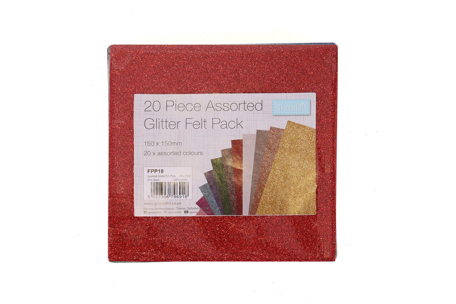 Trimits Gro-fpp18 - Gfelt Pk 150x150mm - Felt Acrylic 15 X 1-2