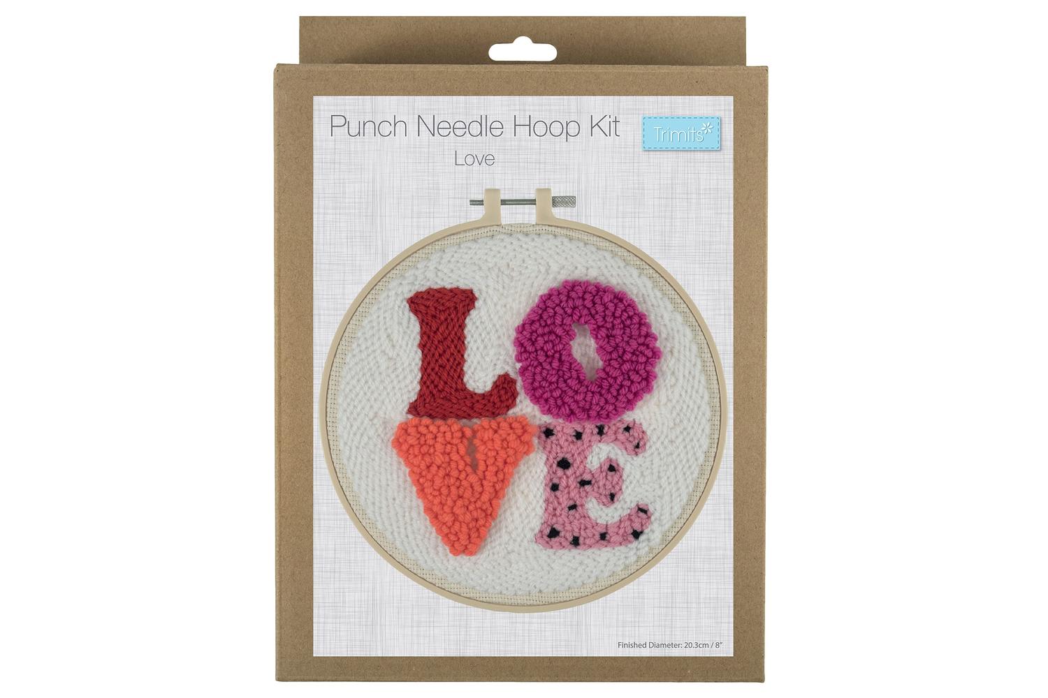Trimits Gro-gck146 - Pneedle Love - Punch Needle Kit Yarn An-2