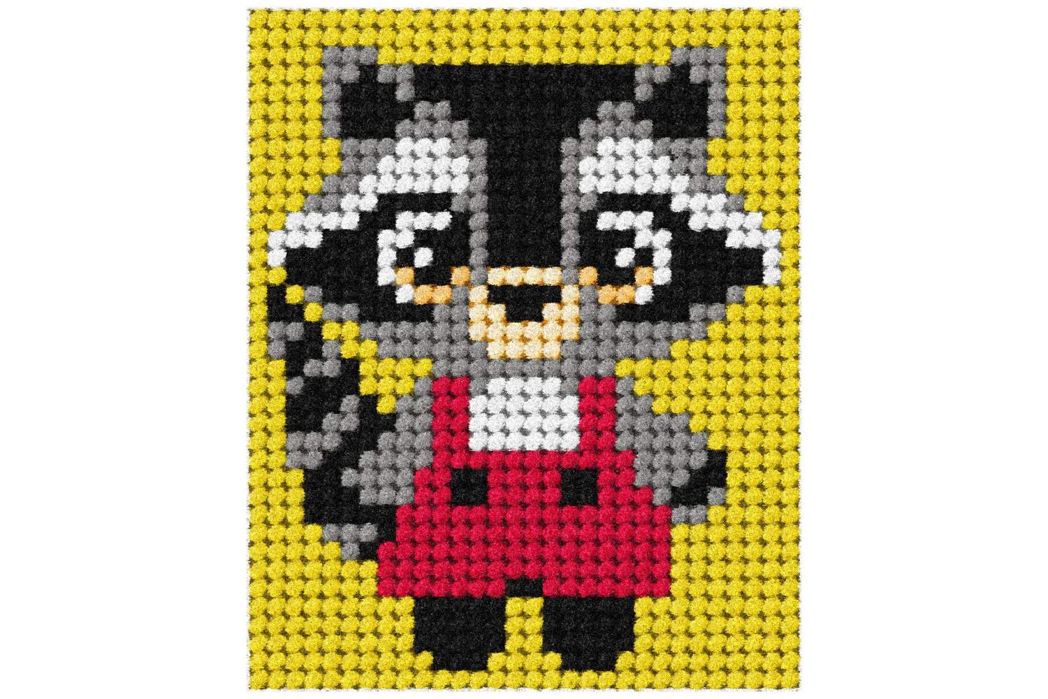 Orchidea Gro-orc.9749 - Emb 1st Racoon - Needlepoint Kit My