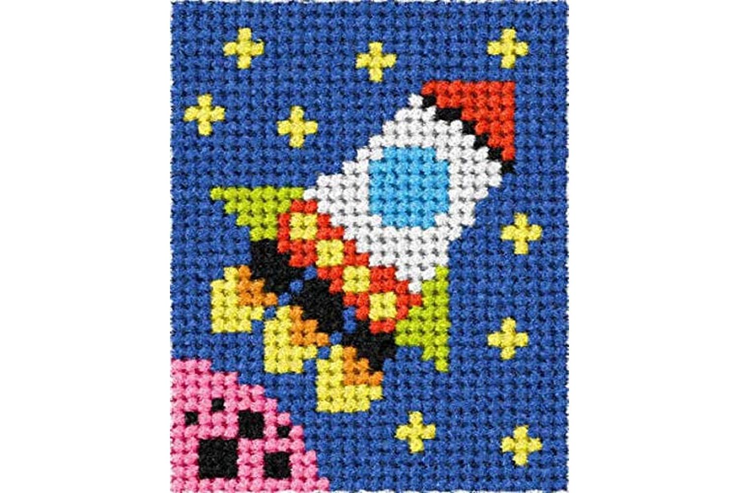 Orchidea Gro-orc.9737 - Emb Kit Rocket - Needlepoint Kit My