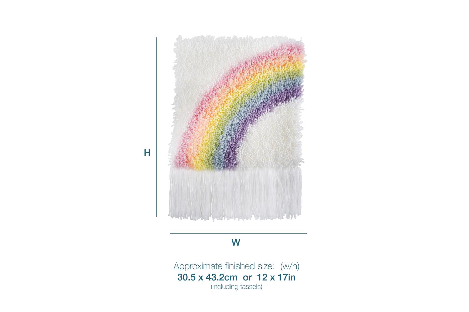 Trimits Gro-gck100 - Lhook Rainbow - Latch Hook Kit Rainbow-3