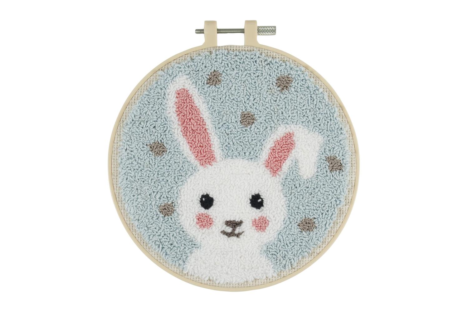 Trimits Gro-gck148 - Pneedle Bunny - Punch Needle Kit Floss