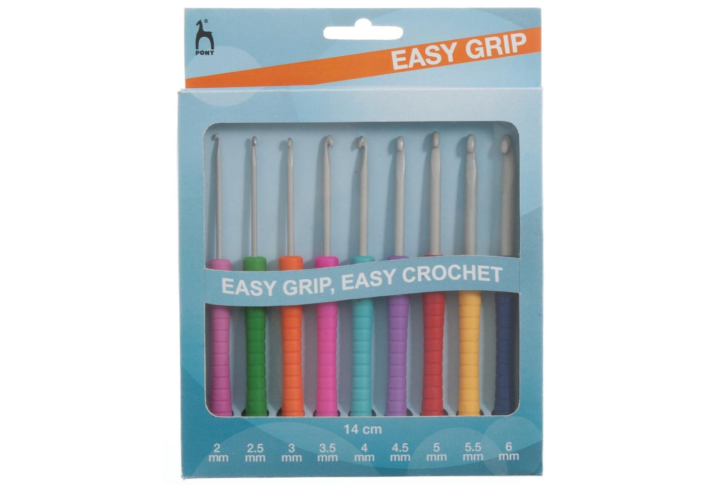Pony Gro-p39810 - Chook Easy Grip Set - Easy Grip Crochet Ho