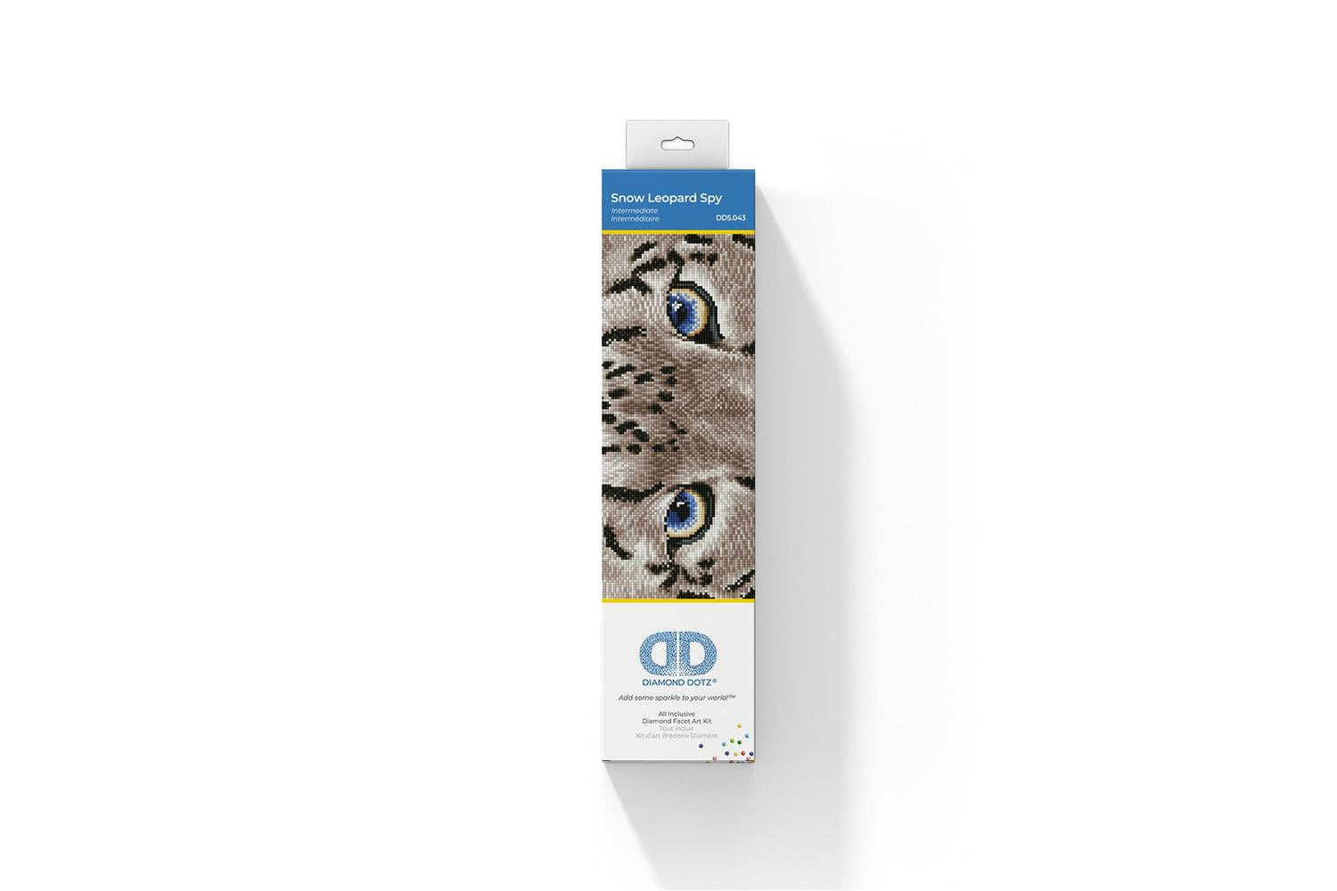 Diamond Dotz Gro-dd5.043 - Snow Leopard Spy - Diamond Painti-4