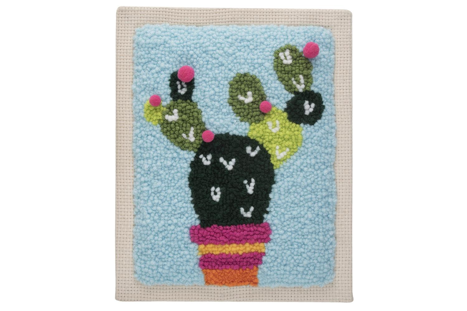 Trimits Gro-gck092 - Pneedle Cactus - Punch Needle Kit Cactu