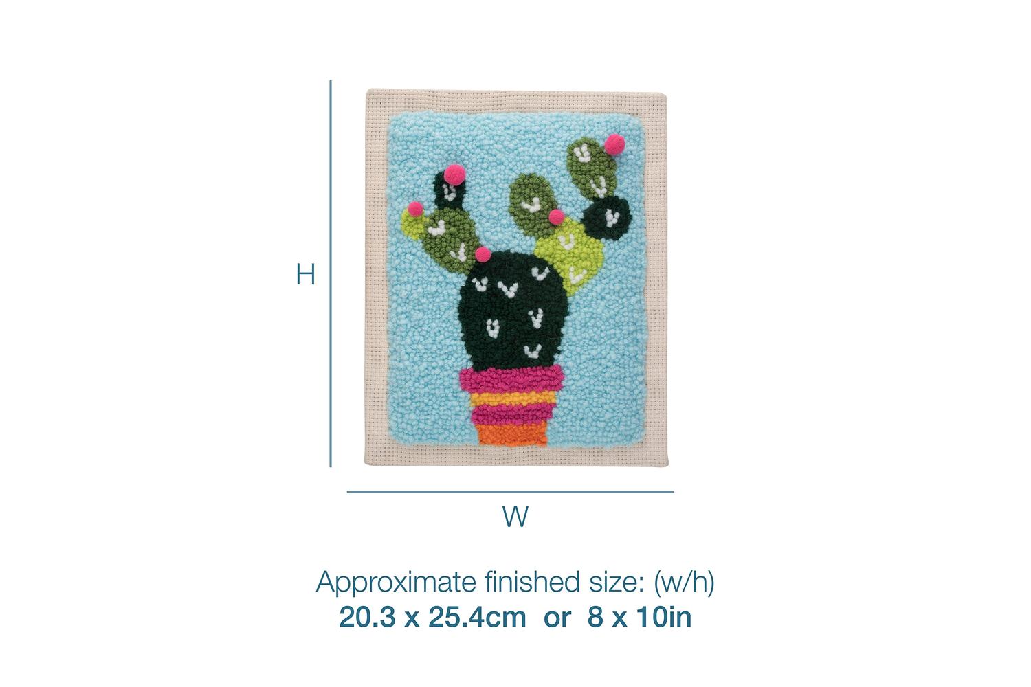 Trimits Gro-gck092 - Pneedle Cactus - Punch Needle Kit Cactu-4