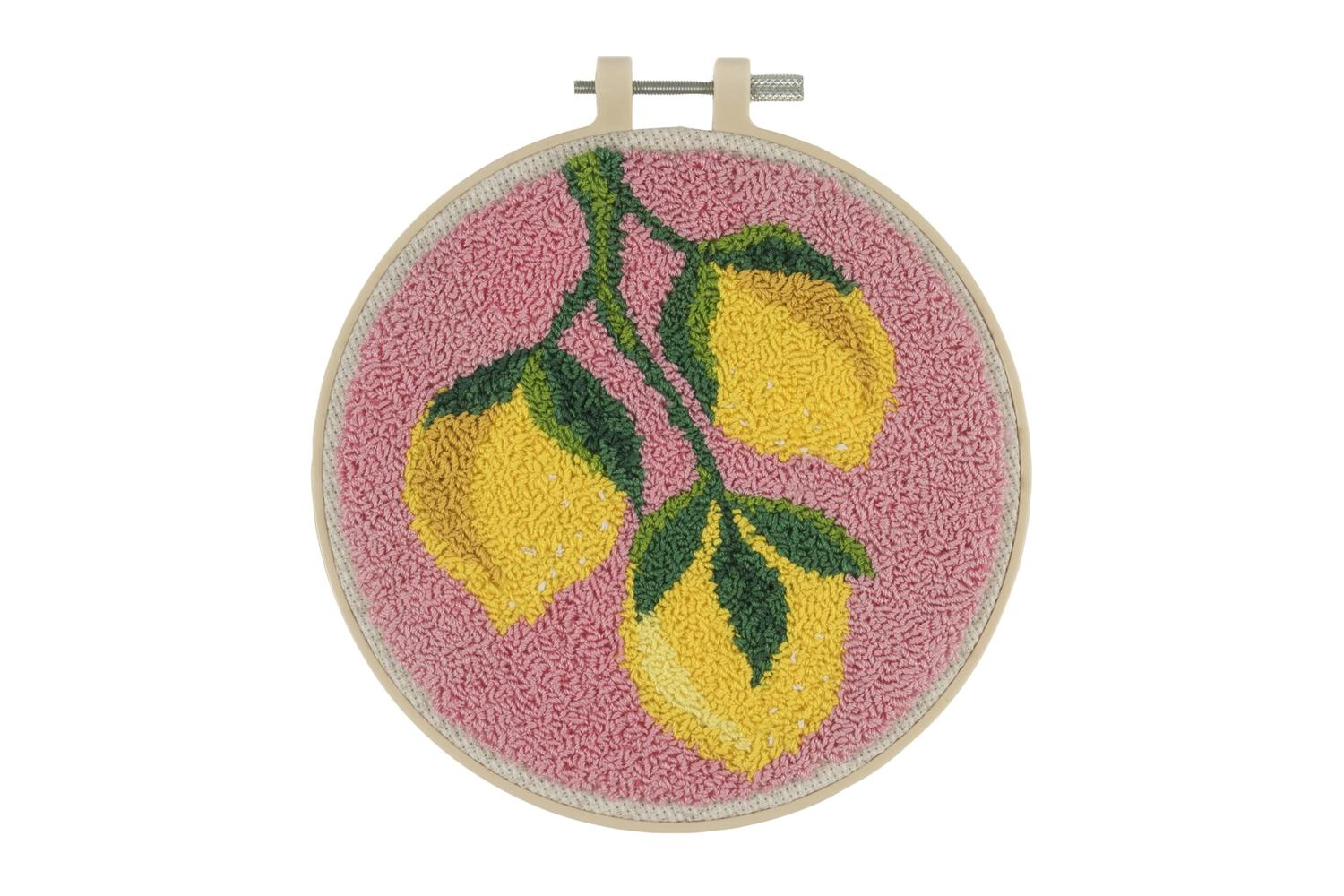 Trimits Gro-gck152 - Pneedle Lemons - Punch Needle Kit Floss