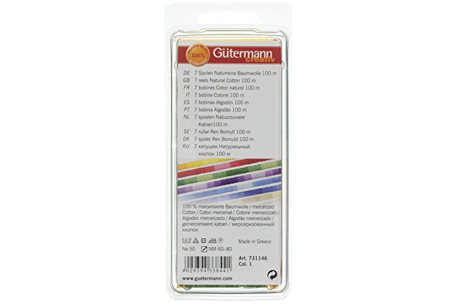 Gutermann Gro-731146\1 - Thread Set Cotton C No50 Multi-colo-2