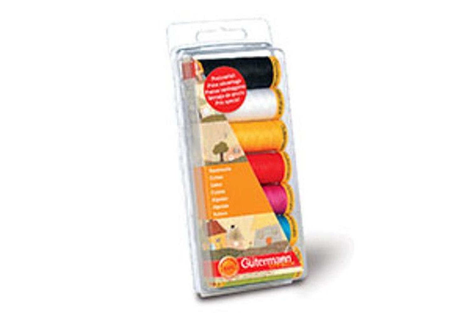 Gutermann Gro-731145\1 - Tset Ctn 50 7x100m - Thread Set Cot