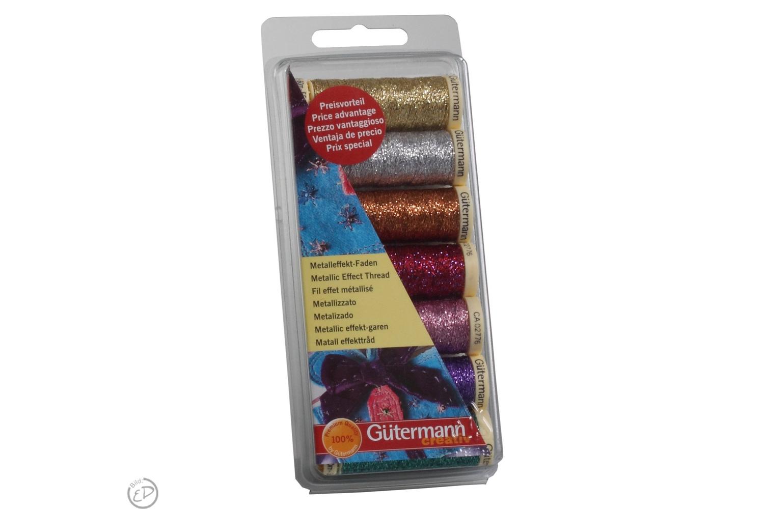 Gutermann Gro-731161\1 - Tset Metallic 7x50m - Thread Set Me-2