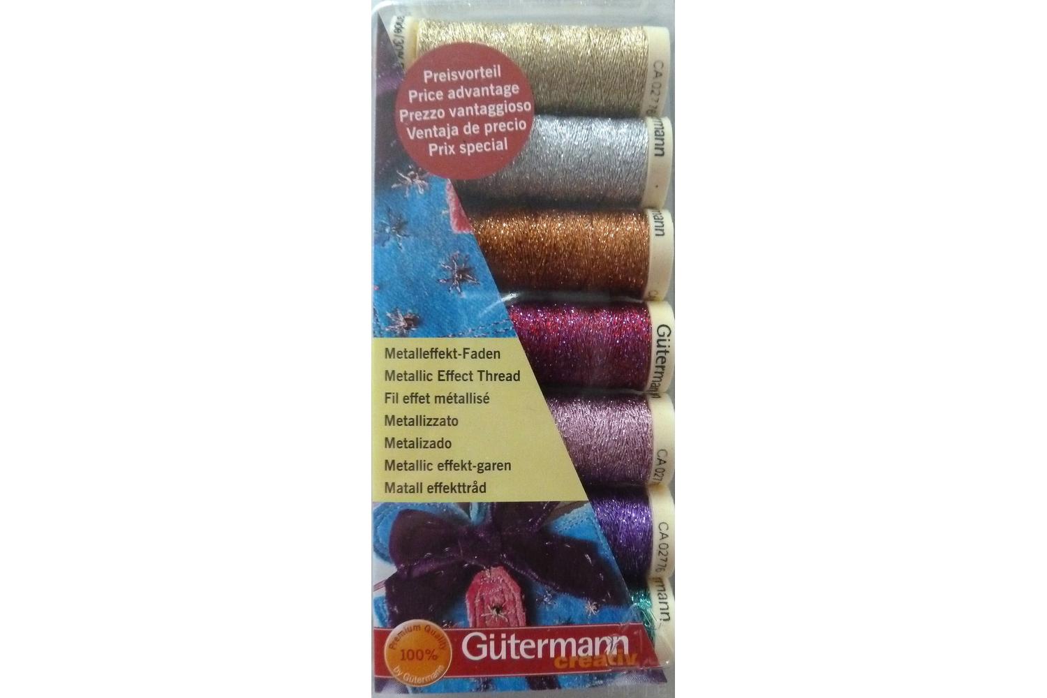 Gutermann Gro-731161\1 - Tset Metallic 7x50m - Thread Set Me-3