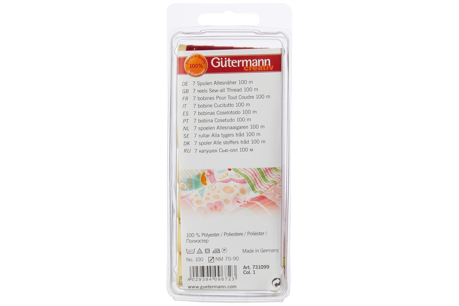 Gutermann Gro-731099\1 - Tset Sew-all 7x100m - Thread Set Se-3