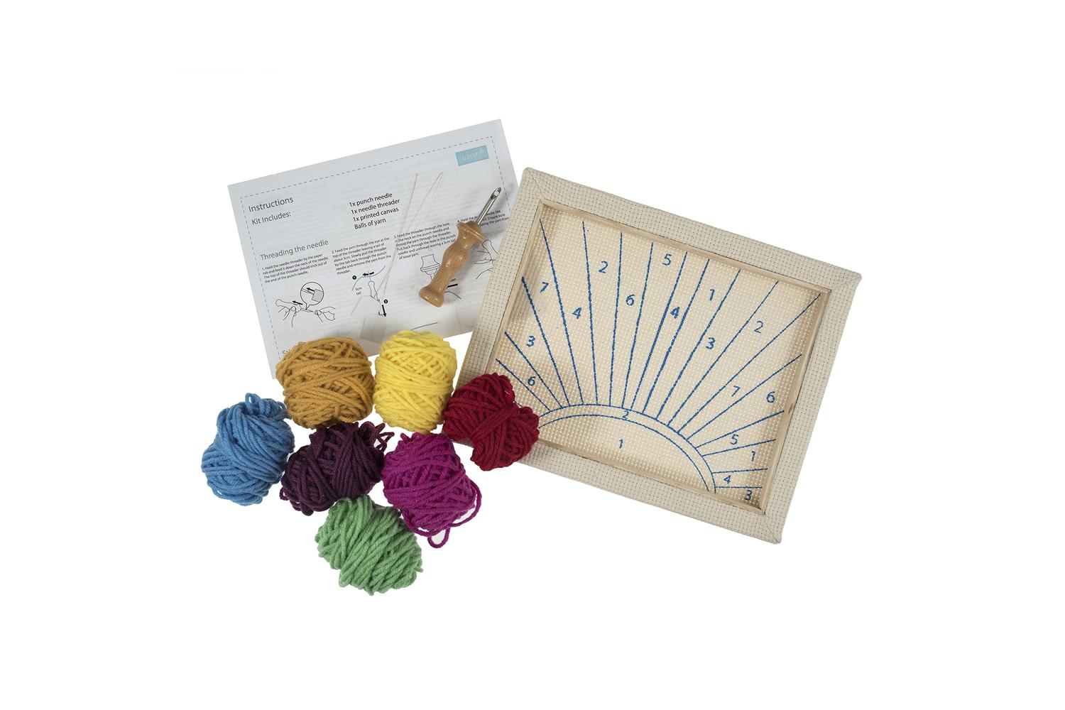 Trimits Gro-gck117 - Pneedle Sunrays - Punch Needle Kit Sunr-2