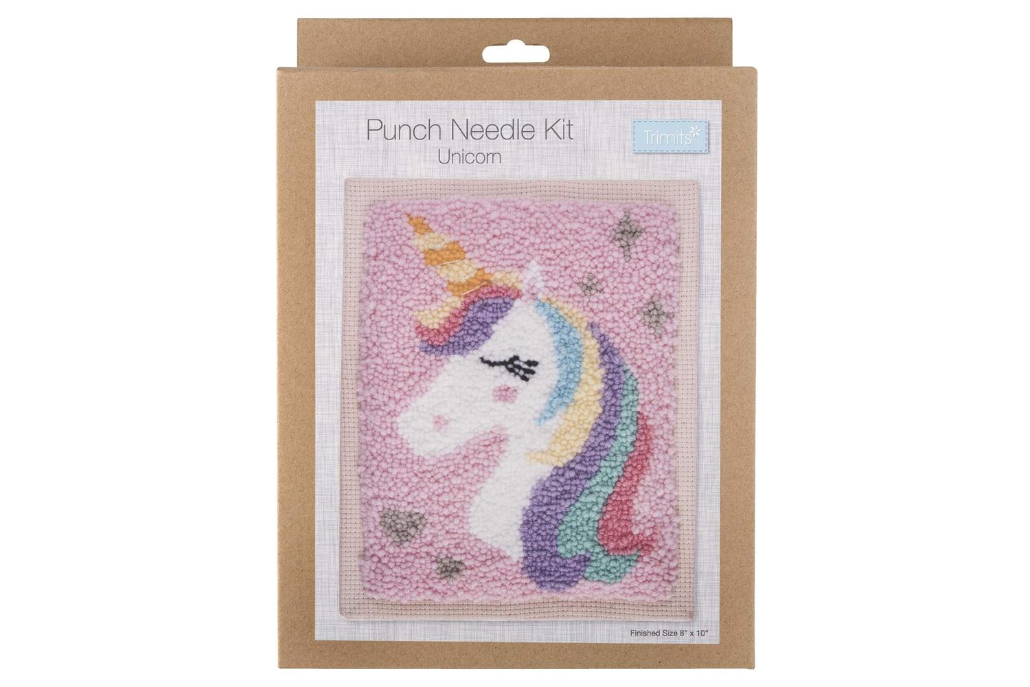 Trimits Gro-gck089 - Pneedle Unicorn - Punch Needle Kit Unic-2