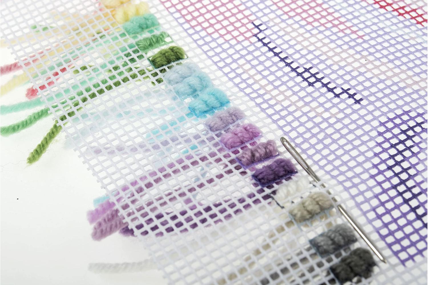 Trimits Gro-gcs85 - Tap Cush Unicorn - Half Cross Stitch Tap-4