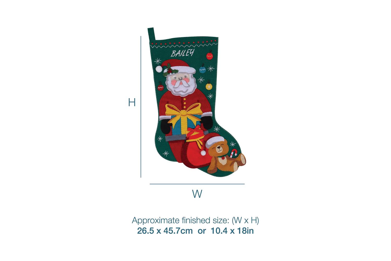 Trimits Gro-gck219 - Fstocking Fxmas - Felt Stocking Kit Chr-3