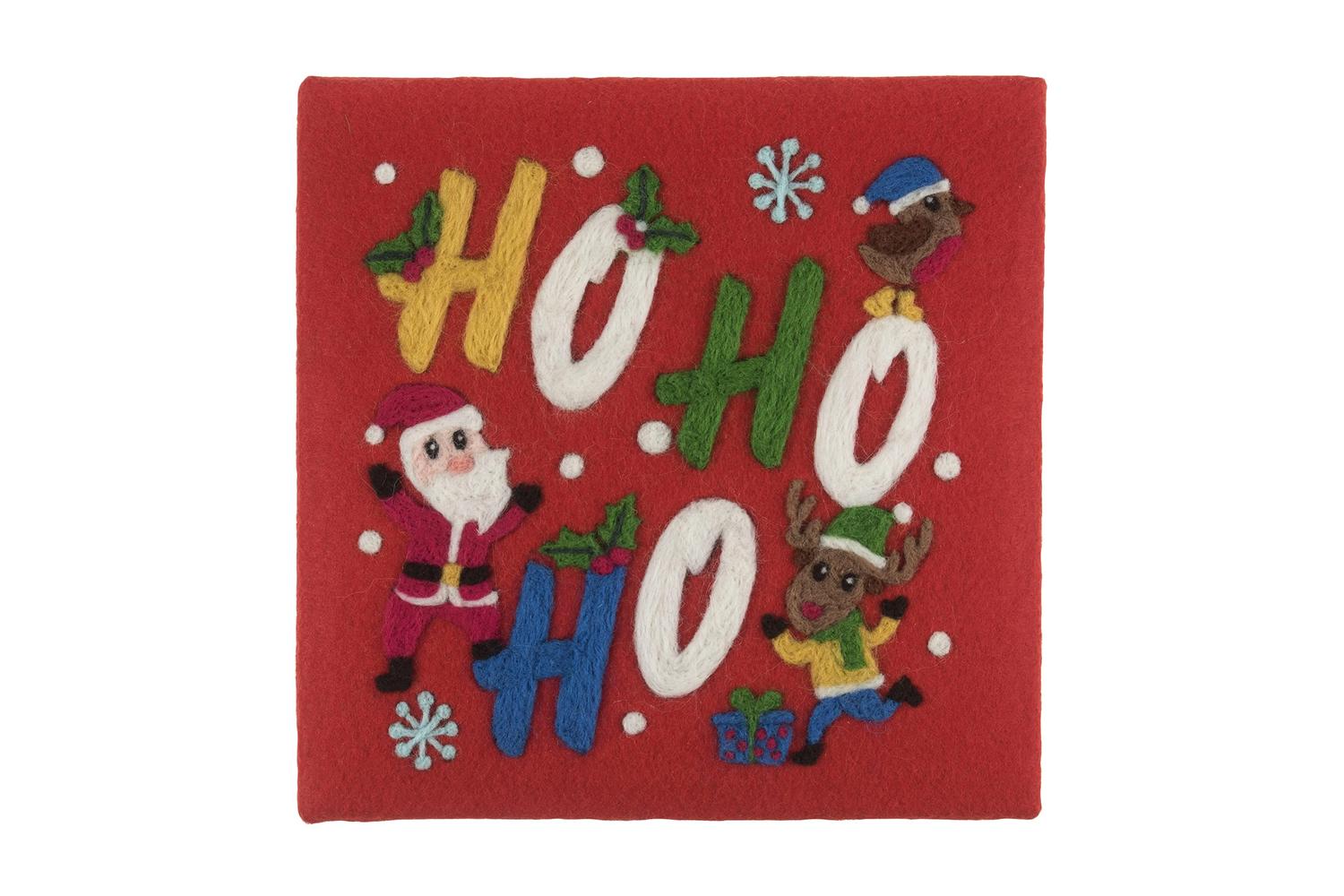Trimits Gro-tck032 - Felt Kit Ho Ho Ho - Needle Felting Kit