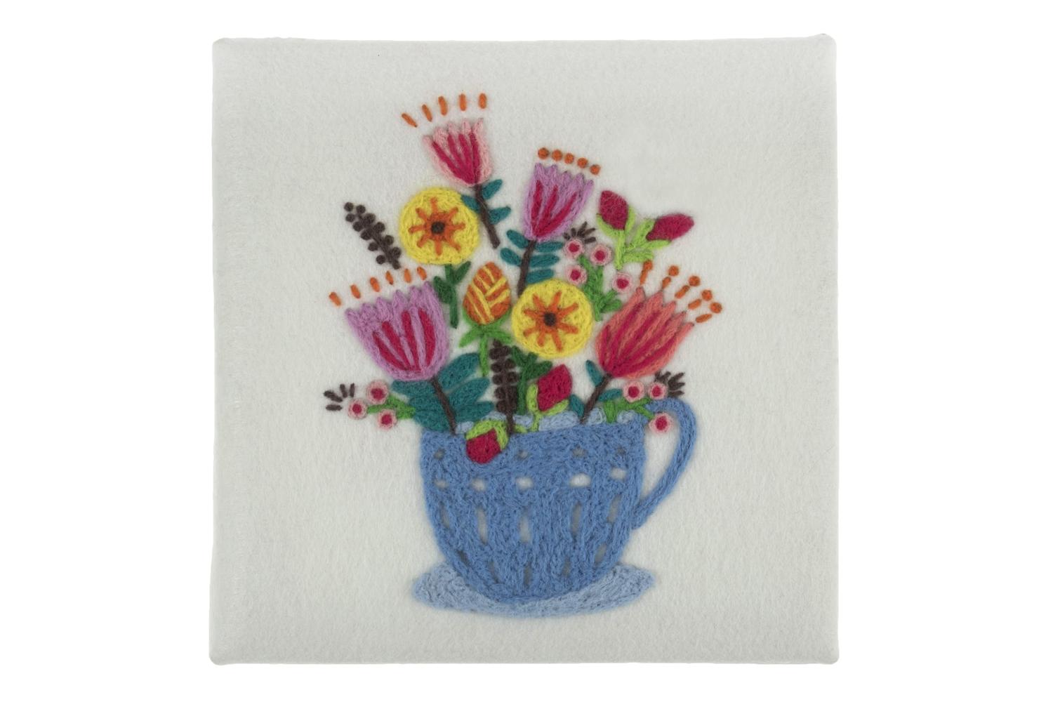 Trimits Gro-tck030 - Nfelting Bouquet - Needle Felting Kit W