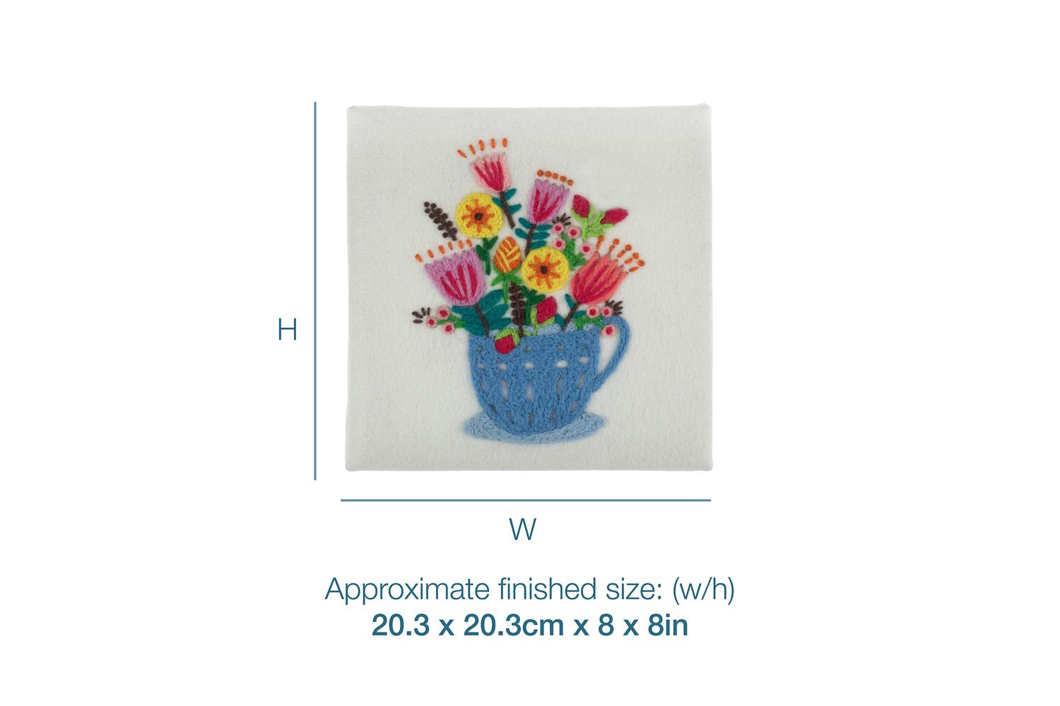 Trimits Gro-tck030 - Nfelting Bouquet - Needle Felting Kit W-4