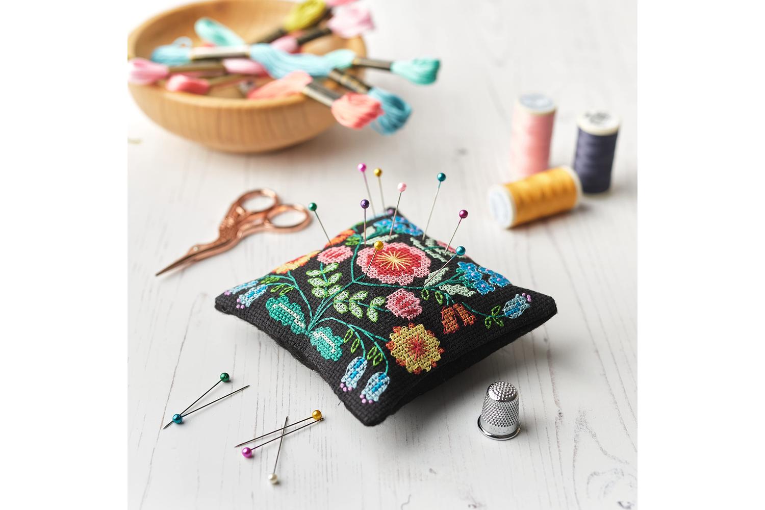 Anchor Gro-dcx007 - Folk Pin Cushion - Counted Cross Stitch-3