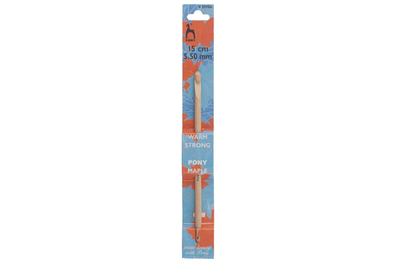 Pony Gro-p30706 - Maple Chk De 550 - Crochet Hook Double-end